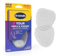 Dr. Scholl's Coussins pour plante des pieds pour talons hauts (taille unique) // Soulage et prévient les douleurs de la plante des pieds avec des coussins discrets qui absorbent les chocs et rendent
