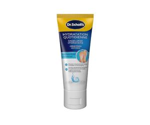 Dr. Scholl's Crème Pieds Hydratation Renforcée - Peaux Sèches et Abîmées - Glycerine Enrichie pour Pieds Plus Doux - Hydrate Immédiatement et Protège Contre Sécheresse - Confort Durable - 75ml