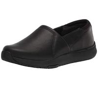 Dr. Scholl's Femme DIVE in Mocassin, Noir Lisse, 43 EU Large