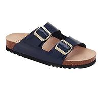 Scholl Femme Josephine Sandale, Navy Blue, 37 EU