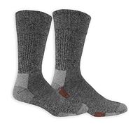 Dr. Scholl's Lot de 2 paires de chaussettes décontractées pour homme, Charbon assorti - Crew (2 paires), Taille unique