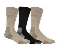Dr. Scholl's Lot de 2 paires de chaussettes décontractées pour homme, kaki, 7-12