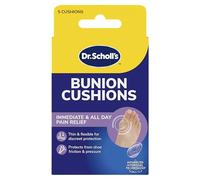 Dr. Scholl's Lot de 5 coussins pour oignon avec technologie hydrogel, soulagement immédiat de la douleur de l'oignon, protection contre la friction et la pression, fin, flexible