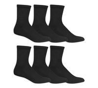 Dr. Scholl's Lots de 4 et 6 paires de chaussettes pour diabétiques et pour la circulation sanguine, gestion de l'humidité, sans compression, pour homme, 13-15