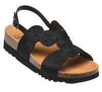 Dr. Scholl's MALLORCA SANDAL (Noir, Système Taille Chaussures EU, Adulte, Femme, Numérique, Moyen, 40)