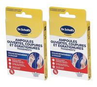 Dr. Scholl's Pansements Ampoules Ouvertes, Coupures et Égratignures - Soulage Instantanément la douleur Pansement(S) 2x6 pc(s)