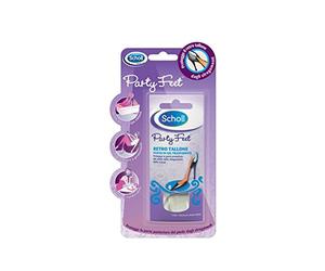 DR SCHOLL'S PARTY FEET RETRO TALLONE in gel trasparente
