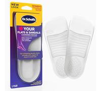 Dr. Scholl's Semelles rembourrées pour chaussures plates et sandales, confort tout au long de la journée pour chaussures plates, bottes, (pour femme 39-46)