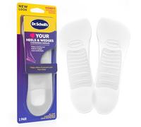 Dr. Scholl's Semelles rembourrées souples pour talons hauts pour aider à prévenir les douleurs aux talons hauts (pour femme 39-38)