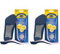Dr. Scholl's Semelles Tri-Comfort Easy-to-Fit - Semelles 3/4 pour un Confort Ciblé sur l’Avant-pied, la Voûte Plantaire et le Talon avec Mousse Amortissante, sans découpe requise - Pointures 35 à 40