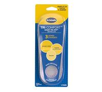 Dr. Scholl's Semelles Tri-Comfort Easy-to-Fit - Semelles 3/4 pour un Confort Ciblé sur l’Avant-pied, la Voûte Plantaire et le Talon avec Mousse Amortissante, sans découpe requise - Pointures 35 à 40