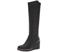 Dr. Scholl's Shoes Femme Lindy Botte Haute Jusqu'au Genou, Noir, 41 EU