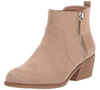 Dr. Scholl's Shoes Femme sans Loi Bottine, Tissu Taupe grillé, 42.5 EU