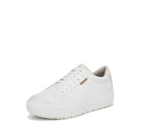 Dr. Scholl's Shoes Femmes Time Off Sneaker Basket, Blanc Lisse, 7 Wide