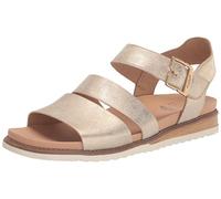 Dr. Scholl's Shoes Sandales plates Island Glow pour femme, Doré/métallisé, 40.5 EU