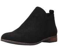 Dr. Scholl's Shoes Women's Rate Ankle Boot, Black Microfiber Perforated, 10 M US