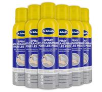 Dr. Scholl's Spray Fresh Step Déodorant Pieds Lot de 6 - Neutralise Odeurs et Humidité - Formule Purifiante Anti-Transpirante - Rafraîchit et Protège Pieds 48h - pour Confort Durable - 6x150ml