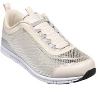 Dr. Scholl's Wind Step 25 (Argent/Blanc, Système Taille Chaussures EU, Adulte, Femme, Numérique, Moyen, 40)