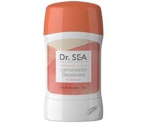 DR. SEA - Déodorant Naturel Sans Aluminium au Citron & Romarin - Protection Longue Durée, Anti-Odeurs & Respect de la Peau - Sensation de Fraîcheur Toute la Journée - 50g