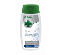 DR SEIDEL Shampooing à la chlorhexidine pour chiens présentant des inflammations cutanées bactériennes et fongiques 220 ml
