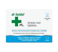DR SEIDEL Stress Out, comprimés pour chiens et chats sujets au stress 10 comprimés