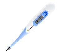 Dr. Senst Thermomètre de fièvre numérique avec alarme fièvre,Mesure de haute précision pour adultes,Temps de mesure de 10 secondes,Thermomètre médical pour mesurer la température corporelle