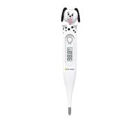 Dr. Senst Thermomètre numérique avec alarme de fièvre - Mesure de haute précision pour adultes, enfants et bébés - Temps de mesure de 10 secondes - Thermomètre pour mesurer la température corporelle