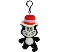 Dr. Seuss Cat Dans Le Chapeau En Peluche Sac Clip Noir G