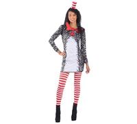 Dr Seuss Cat in the Hat Ladies Costume - M