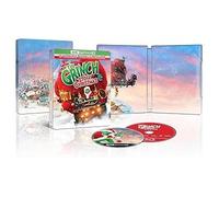 Dr Seuss' How The Grinch Stole Christmas Steelbook Blu-ray 4K Ultra HD