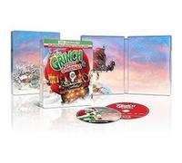 Dr Seuss' How The Grinch Stole Christmas Steelbook Blu-ray 4K Ultra HD