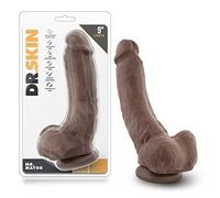 Dr. Skin Realistic Cock Mr Mayor 9Inch Be Shane Extension Girth Enhancer Brown Taille Unique