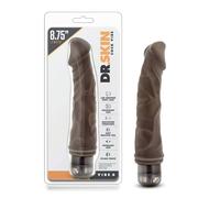Dr. Skin Vibe No.6. - Vibromasseur réaliste (brun)