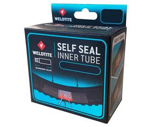 Dr Sludge Innenschlauch mit Schraderventil, selbstklebend 700 X 28C - 35C Noir