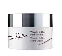 Dr. Spiller Crème de nuit à la vitamine CPlus Crème de nuit en émulsion WO Teneur en lipides 24 % Régénération pendant la nuit Peau délicate grâce à la réduction des petites cellules de