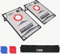 Dr Sport - Cornhole Set PVC - 90 x 60cm - Set avec deux plateaux de jeu et 8 Bean Bags