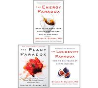 Dr. Steven R Gundry MD 3 Books Collection Set (The Plant Paradox, The Longevity Paradox & The Energy Paradox)