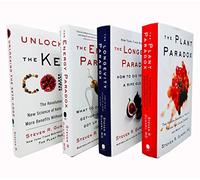 Dr. Steven R Gundry MD 4 Books Collection Set (The Plant Paradox, The Longevity Paradox, The Energy Paradox & Unlocking The Keto Code)