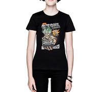 Dr. Stone (Stone Crunch) Noir Femme Black Women's T-Shirt Tee