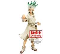 Dr Stone Stone World Senku Ishigami Figurine 18cm Banpresto