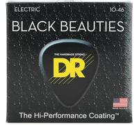 DR Strings - Jeu de cordes pour guitare électrique BKE-10 Black Beauties