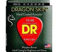 DR String DSA-10 Dragon Skin Jeu de cordes pour guitare acoustique
