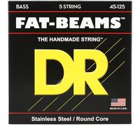 DR Strings Jeu de cordes pour guitare basse FB5-45 Fat-Beam