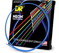 DR String MCA-11 Multi-Color Jeu de cordes pour guitare acoustique