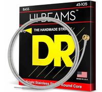 DR Strings Jeu de cordes pour guitare basse MR-45 Hi-Beam 45-105