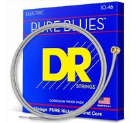 DR Strings Jeu de cordes pour guitare électrique PHR-10 Pure Blues Médium