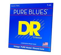 DR Strings Jeu de cordes pour guitare électrique Pure Blues PHR-9/46 Lite-Heavy