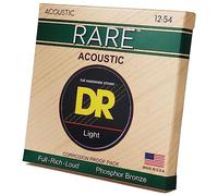 DR Strings – Jeu de cordes pour guitare acoustique RPM-12 Rare – Phosphor Bronze Light 12-54