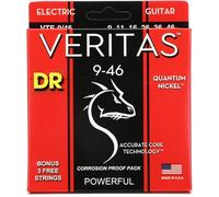 DR Strings – Jeu de cordes pour guitare électrique VTE-9/46 Veritas Light à Medium 9-46