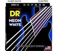 Dr Strings 10-46 NWE-10 Neon White Jeux de cordes électriques 010 G